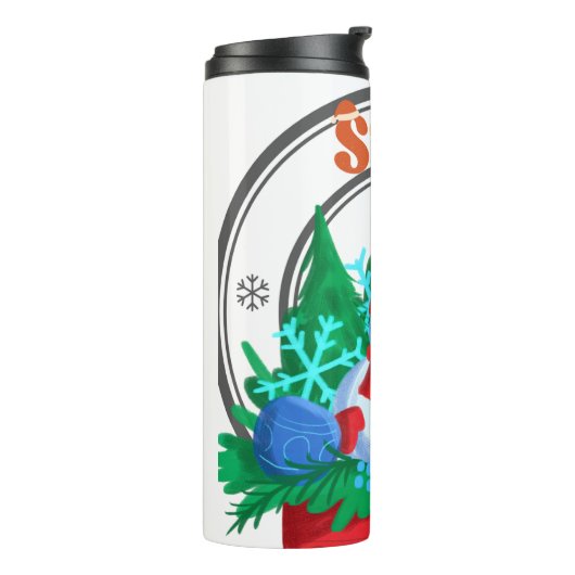 Flaschenflasche Thermosbecher (Nach links gedreht)