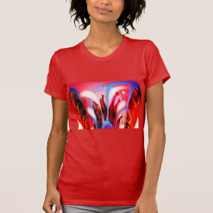 Flaschengaudi rote Party T-Shirt