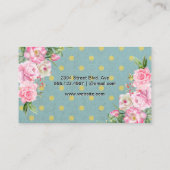 Flaschengrüben | Polka Dot Spray | BLUME Visitenkarte (Rückseite)