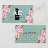 Flaschengrüben | Polka Dot Spray | BLUME Visitenkarte (Vorne/Hinten)