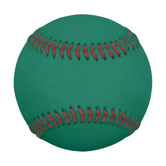 Flaschengrün (Vollfarbe) Baseball (Vorderseite)