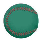 Flaschengrün (Vollfarbe) Baseball (Vorderseite Links)