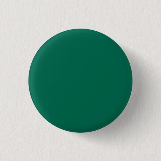 Flaschengrün (Vollfarbe) Button (Vorderseite)