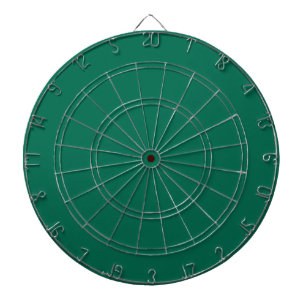Flaschengrün (Vollfarbe) Dartscheibe