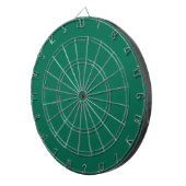 Flaschengrün (Vollfarbe) Dartscheibe (Vorderseite rechts)