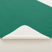 Flaschengrün (Vollfarbe) Sherpadecke (3/4)