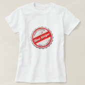 Flaschenkappe T-Shirt (Design vorne)
