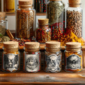 Flaschenkleber für das Etikett "Rotzunge"