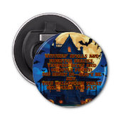 Flaschenkopf Flaschenöffner (Vorderseite)