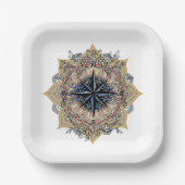 Flaschenkopfscheibe Flaschenkopfscheibe türkisches Pappteller (Vorderseite)