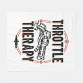 Flaschenkrampe Fleecedecke (Vorderseite (Horizontal))