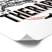 Flaschenkrampe Poster (Ecke)