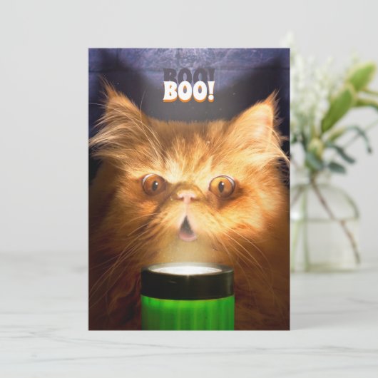 Flaschenlampe Einladung (Stehend Vorderseite)