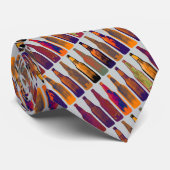 Flaschenmuster (Bier) Krawatte (Gerollt)