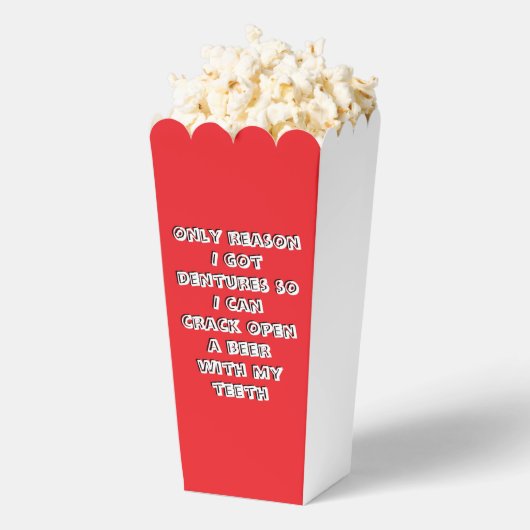 Flaschenöffnende Zähne Geschenkschachtel (Geplatzt)