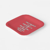 Flaschenöffnende Zähne Pappteller (Gewinkelt)