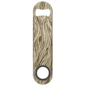 Flaschenöffner aus Holzkornplatten (Vorderseite)