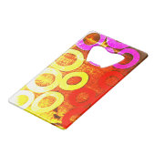 Flaschenöffner aus rostfreiem Stahl (Rückseite Schrägansicht)