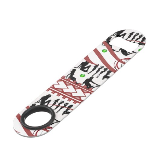 Flaschenöffner aus rostfreiem Stahl (Vorderseite Schrägansicht)