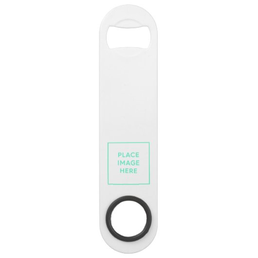 Flaschenöffner aus rostfreiem Stahl (Vorderseite)