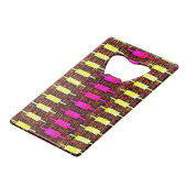 Flaschenöffner aus rostfreiem Stahl (Rückseite Schrägansicht)