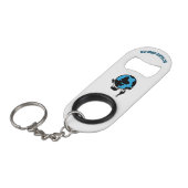 Flaschenöffner aus rostfreiem Stahl (Vorderseite Schrägansicht)