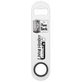 Flaschenöffner aus rostfreiem Stahl (Rückseite)