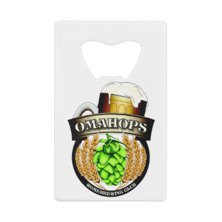 Flaschenöffner des Kredites in Scheckkartengröße