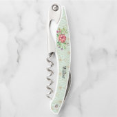 Flaschenöffner für Bridesmaid-Matches Weinetikett Kellnermesser (Vorderseite)