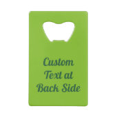 Flaschenöffner für Wassermelone Kreditkarte (Rückseite)