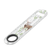 Flaschenöffner Hirsch Doe Buck Wald Woodland Hunti (Vorderseite Schrägansicht)