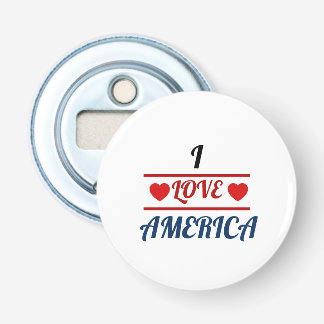 Flaschenöffner - Ich liebe Amerika