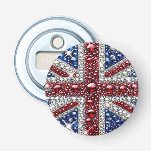 Flaschenöffner mit britischem Farbdesign