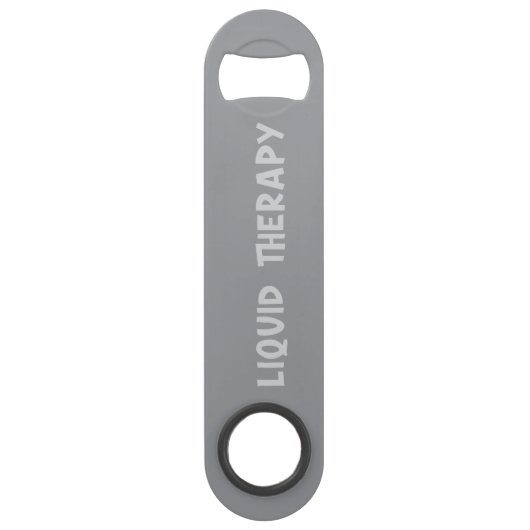 Flaschenöffner mit einem Zitat (anpassbar) (Vorderseite)