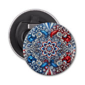 Flaschenöffner mit französischem Farbdesign (Vorderseite)