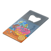 Flaschenöffner - Otis und Melvin, hoch auf dem Kuc (Vorderseite Schrägansicht)