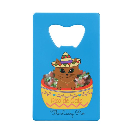 Flaschenöffner Pico de Gato (Vorderseite)