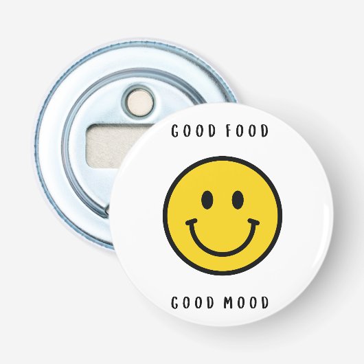 Flaschenöffner Smiley-Gesicht, Emoji-Gesicht (Vorderseite)