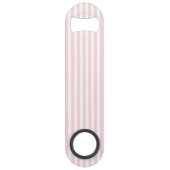 Flaschenöffner Speed Pink & White Stripe (Rückseite)