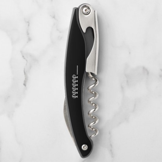 FLASCHENOPENER ART UND DESIGN STIL KELLNERMESSER (Rückseite)