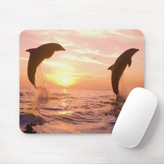 Flaschenose Delphine Tursiops truncatus Mousepad (Mit Mouse)