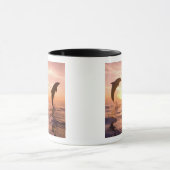 Flaschenose Delphine Tursiops truncatus Tasse (Zentrum)