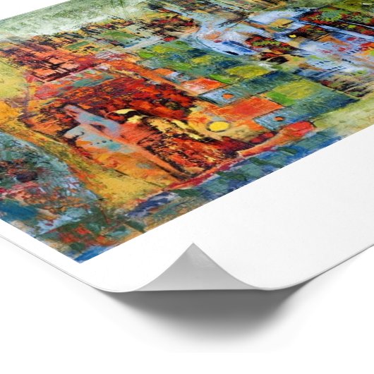 Flaschenplakat Poster (Ecke)