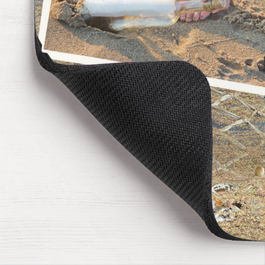 Flaschenpost Mousepad (Ecke)