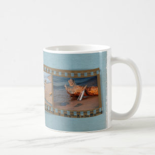 Flaschenpost Negativer Filmstreifen Kaffeetasse