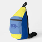 Flaschenschiff Crossbody Bag (Rechte Ecke)