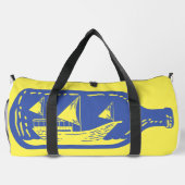 Flaschenschiff Duffle Bag (Rückseite)