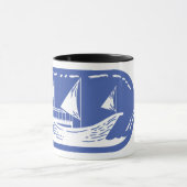 Flaschenschiff Tasse (Zentrum)