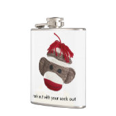 Flaschensockenaffe Flachmann (Links)