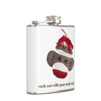 Flaschensockenaffe Flachmann